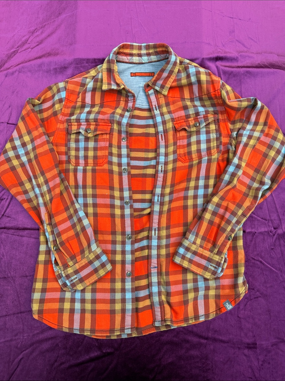 the north face m flannel